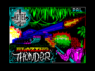 Blazing Thunder 1990 (ZX-Spectrum)