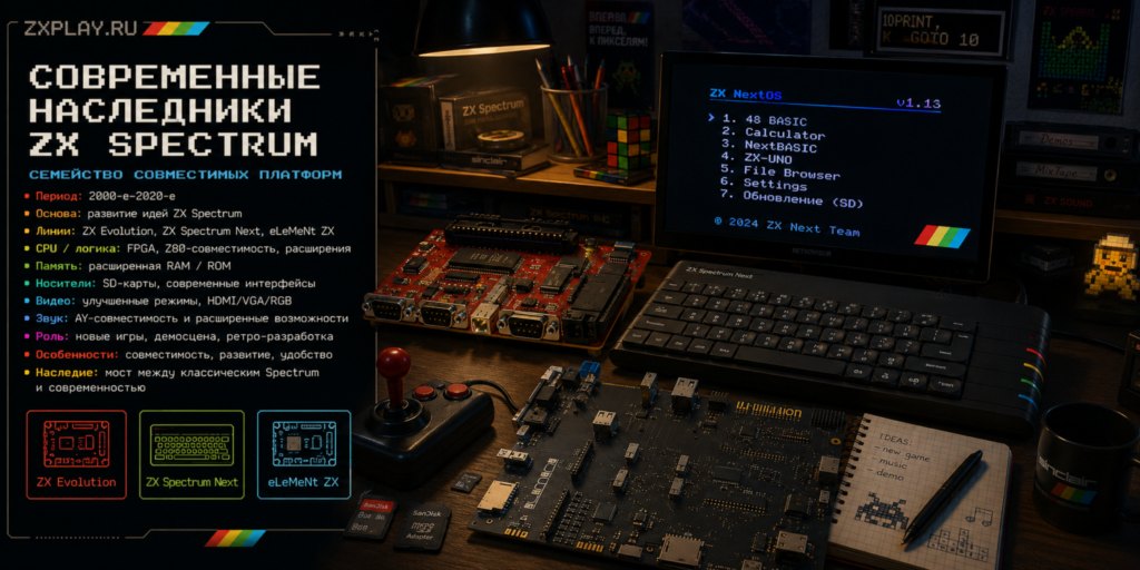 Современные наследники ZX Spectrum